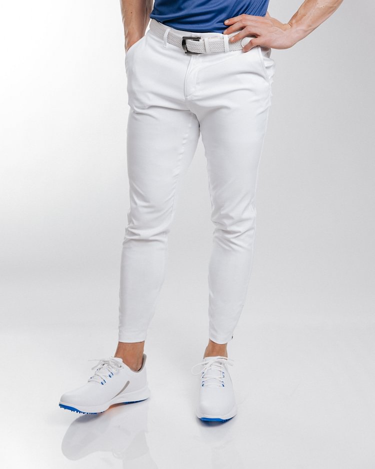 Erminio Costa™ Zwężane joggery slim fit z zamkiem przy kostce