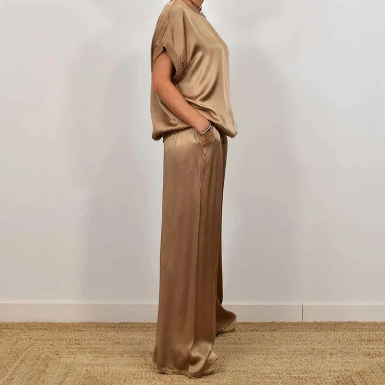 Filomena Caldarelli™ Stylowy dwuczęściowy komplet damski