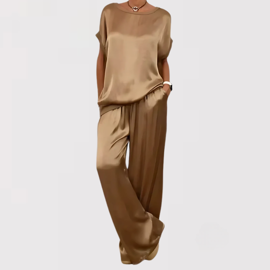 Filomena Caldarelli™ Stylowy dwuczęściowy komplet damski