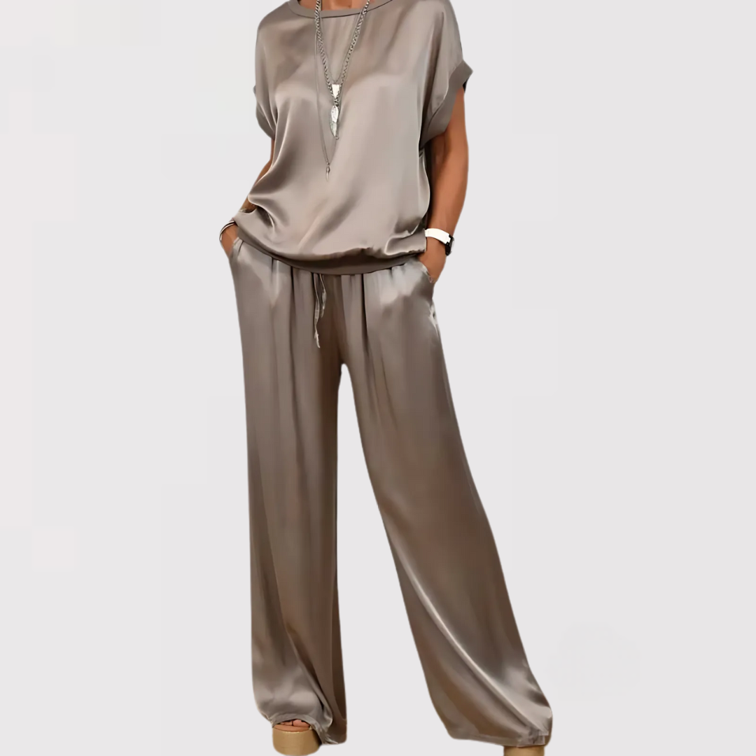 Filomena Caldarelli™ Stylowy dwuczęściowy komplet damski