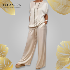 Filomena Caldarelli™ Stylowy dwuczęściowy komplet damski