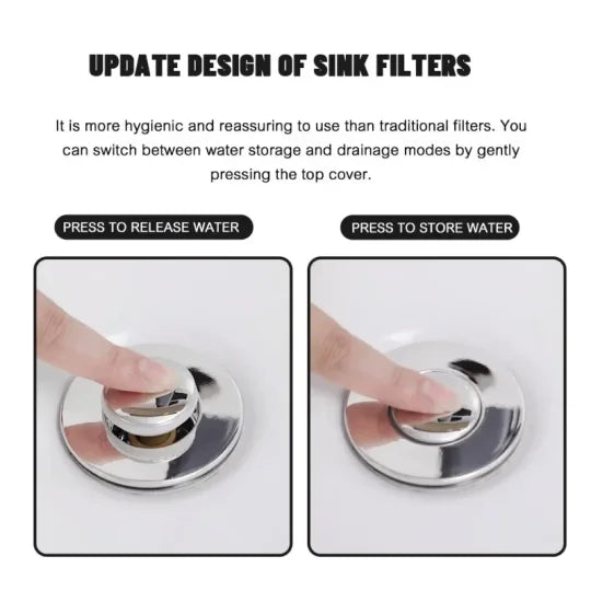 Filterplug™ Filtr antyzatorowy do umywalki