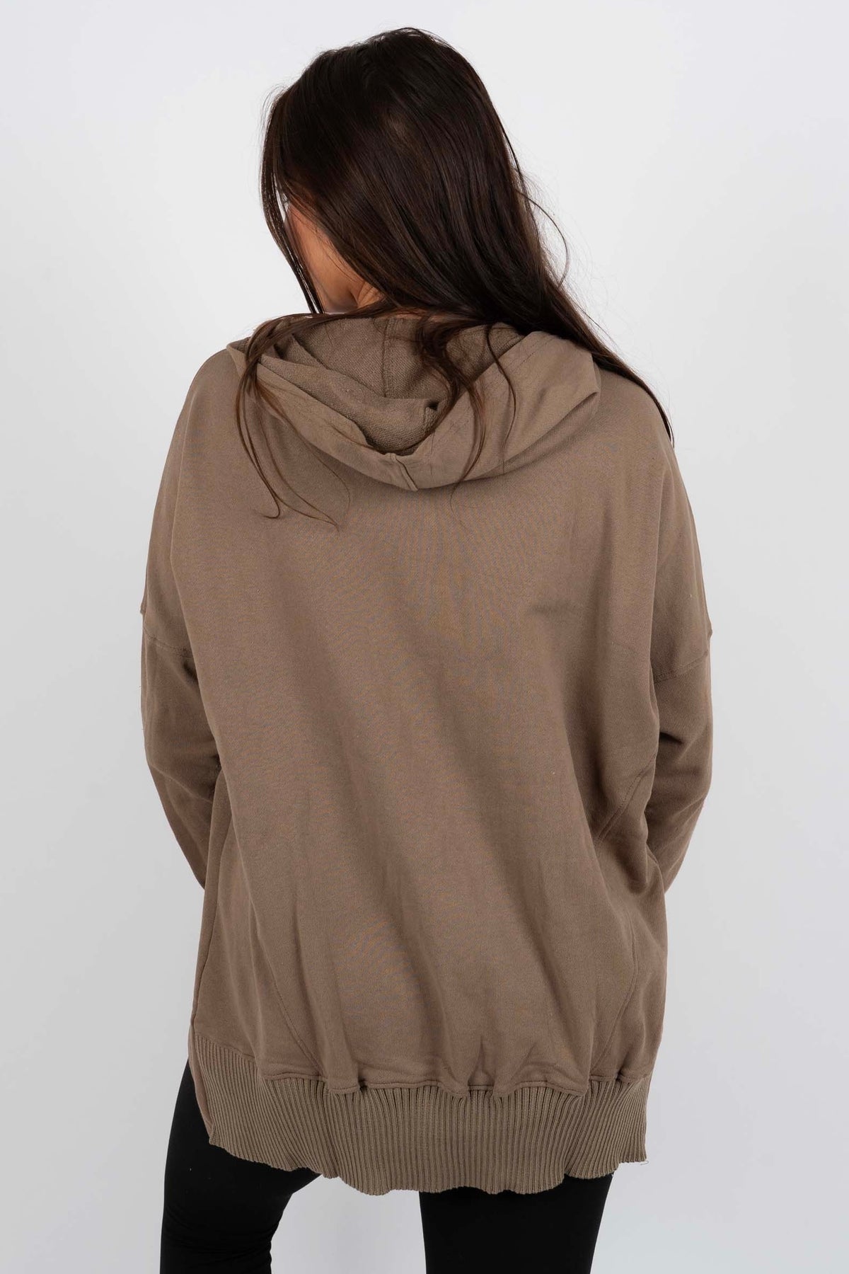 Fina Piccio™️ Bluza oversize z kapturem i otworami na kciuki