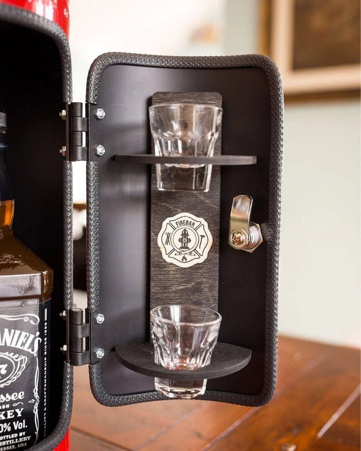 FireBar™ Minibar w kształcie gaśnicy
