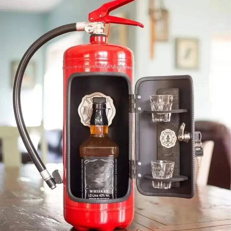 FireBar™ Minibar w kształcie gaśnicy