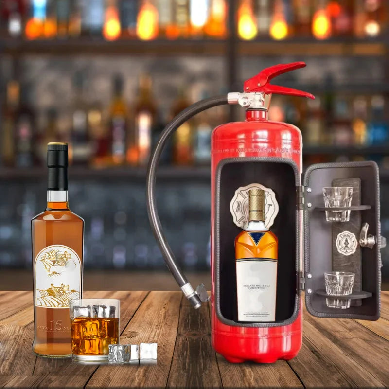 FireBar™ Minibar w kształcie gaśnicy