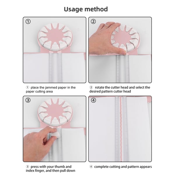 FlexiTrim™ – Obrotowy nóż do papieru 12 w 1 z ostrzem 360°