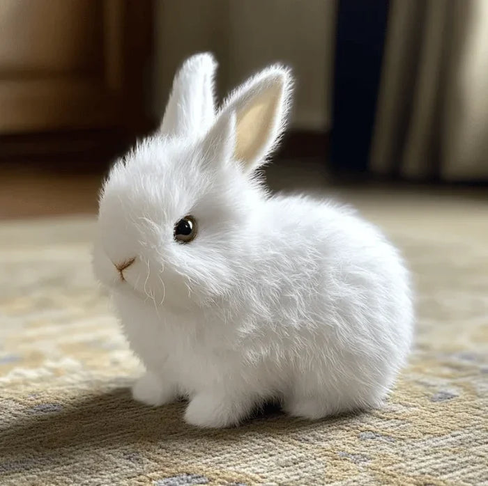 FluffyHop™ Pluszowy skaczący króliczek