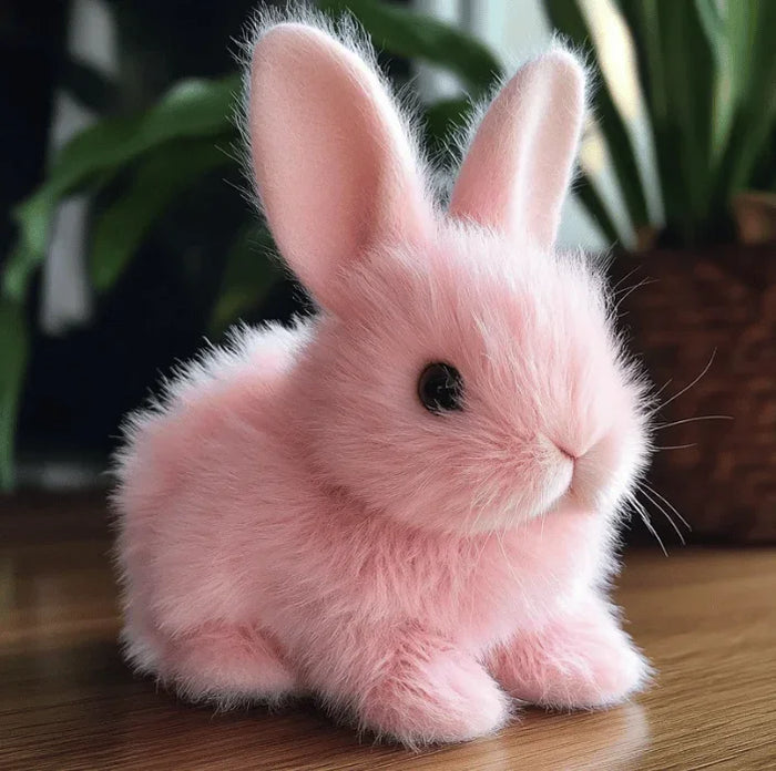 FluffyHop™ Pluszowy skaczący króliczek