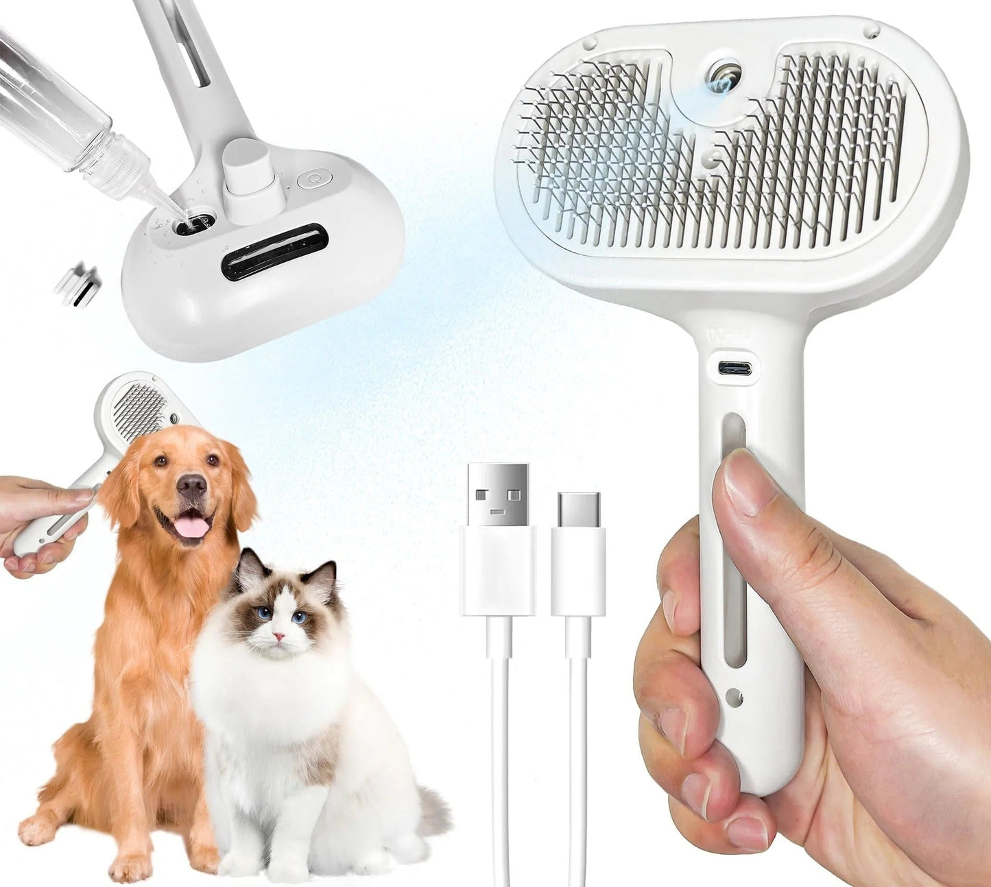 FurFree™ Samoczyszcząca szczotka dla zwierząt