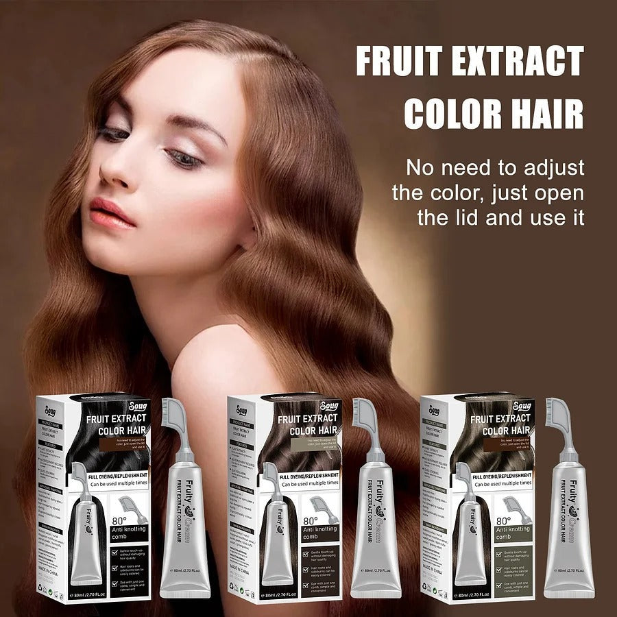GlowBrush™ Naturalna farba do włosów