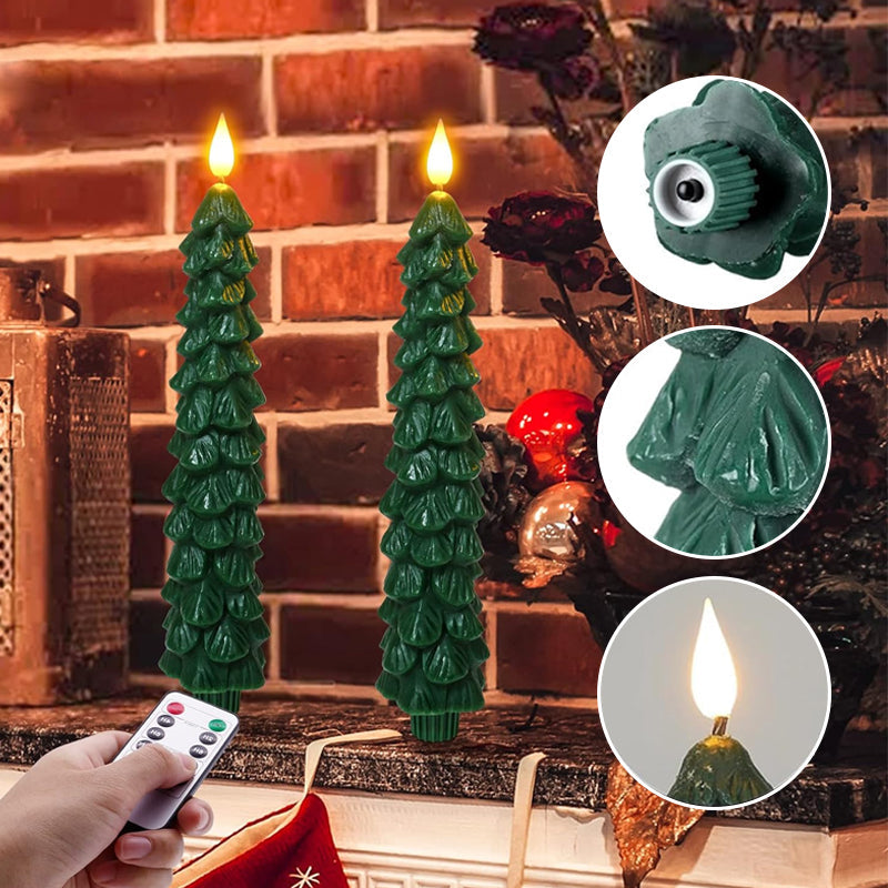 GlowTree™ Świece LED w kształcie choinki na Boże Narodzenie