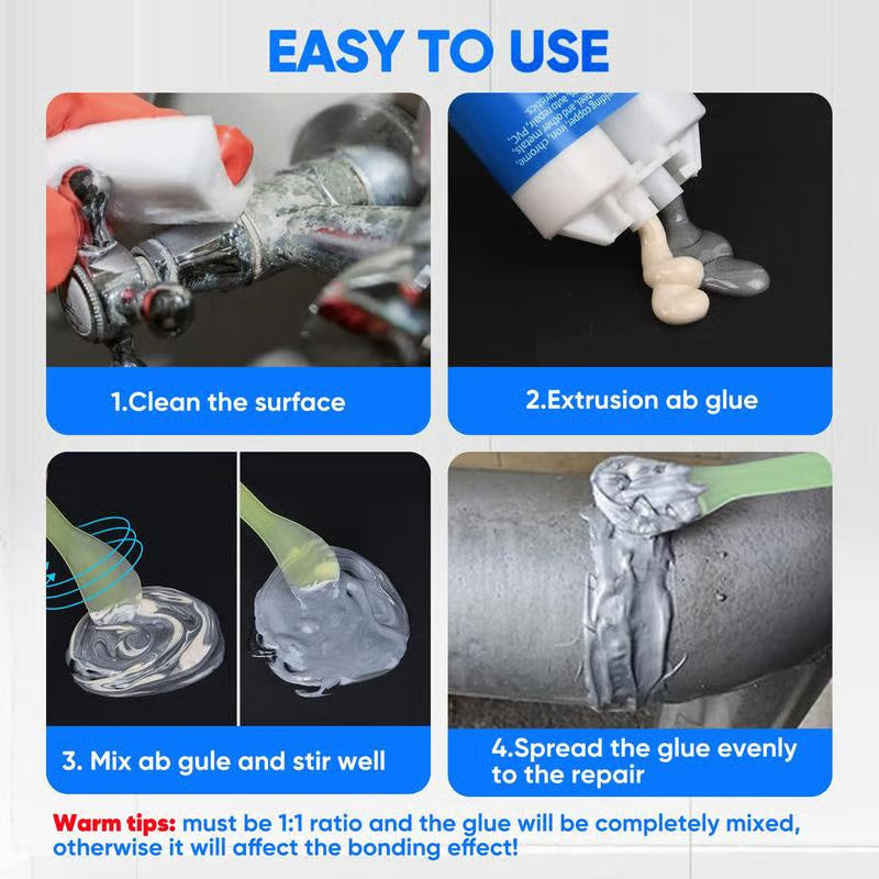 GlueMaster™ Supermocny klej do metalu i twardych materiałów