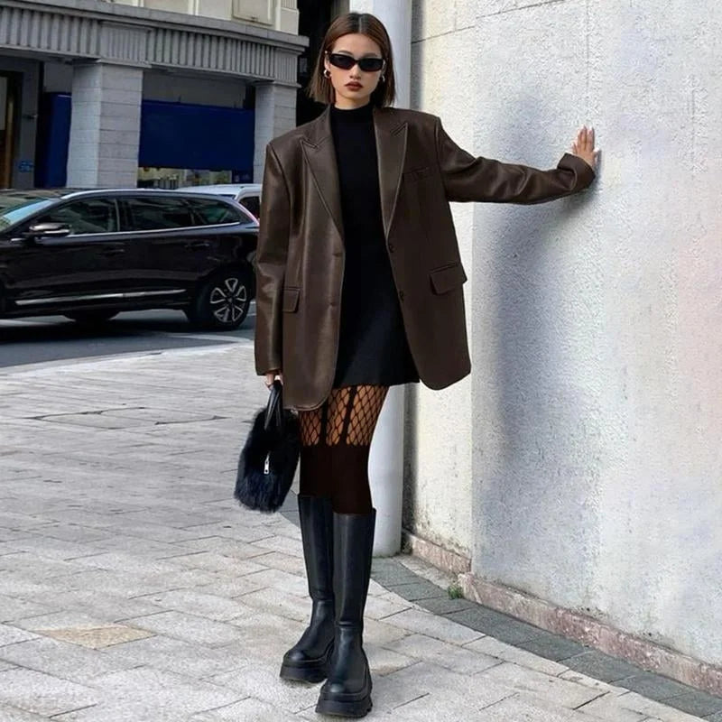 Grazia Frisone™ Seksowne rajstopy z efektem pończoch i siateczką