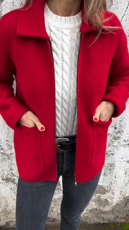 Greta Passino™️ Elegancka kurtka sweterkowa