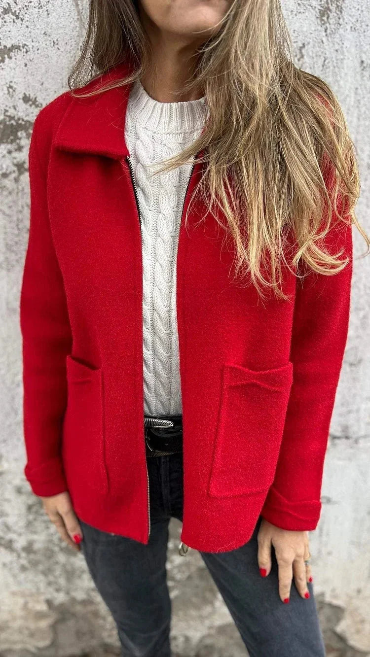 Greta Passino™️ Elegancka kurtka sweterkowa
