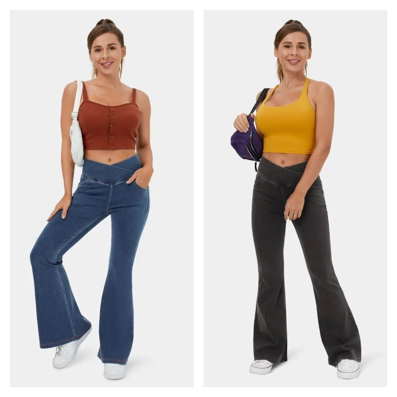 GymJeans™️ Legginsy z elastycznego jeansu