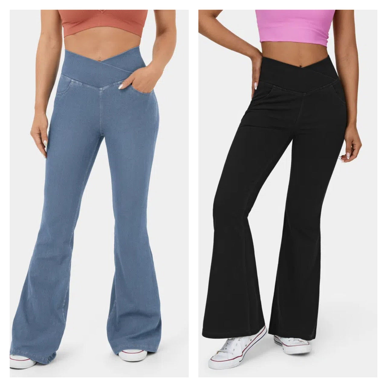 GymJeans™️ Legginsy z elastycznego jeansu