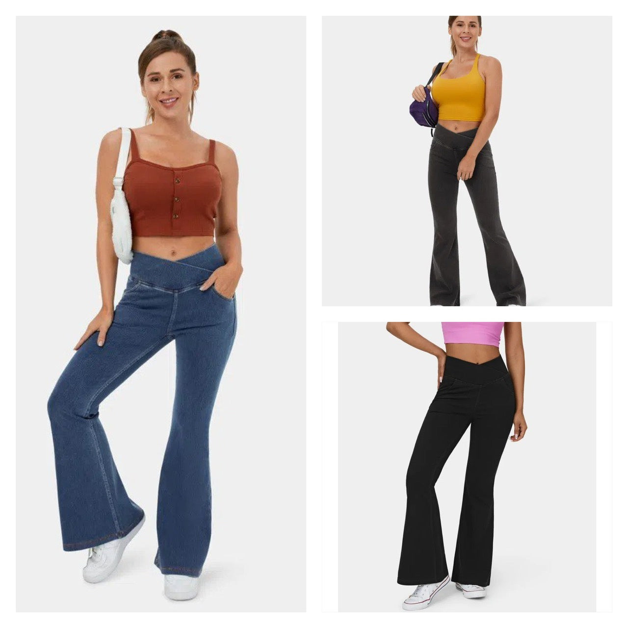 GymJeans™️ Legginsy z elastycznego jeansu