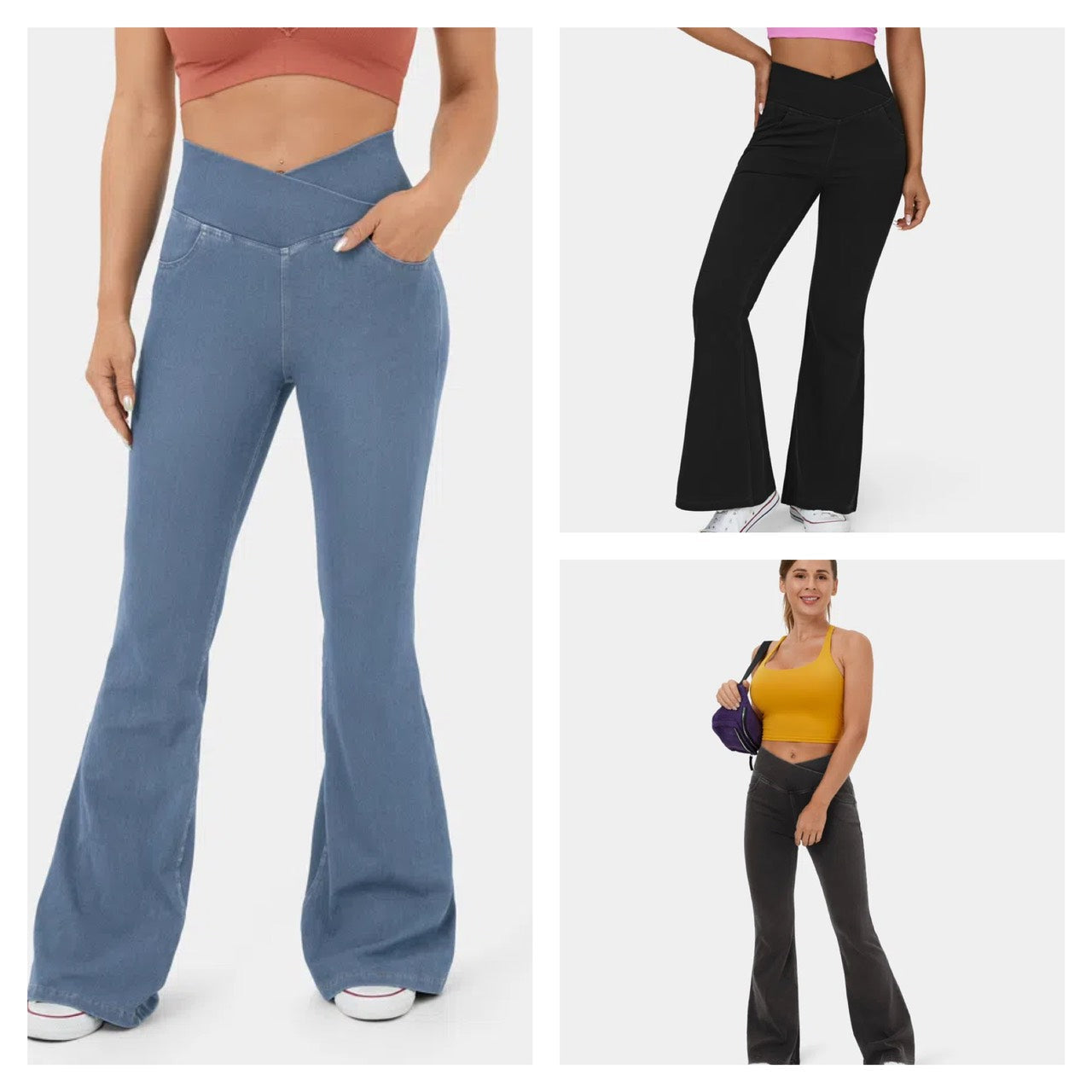 GymJeans™️ Legginsy z elastycznego jeansu