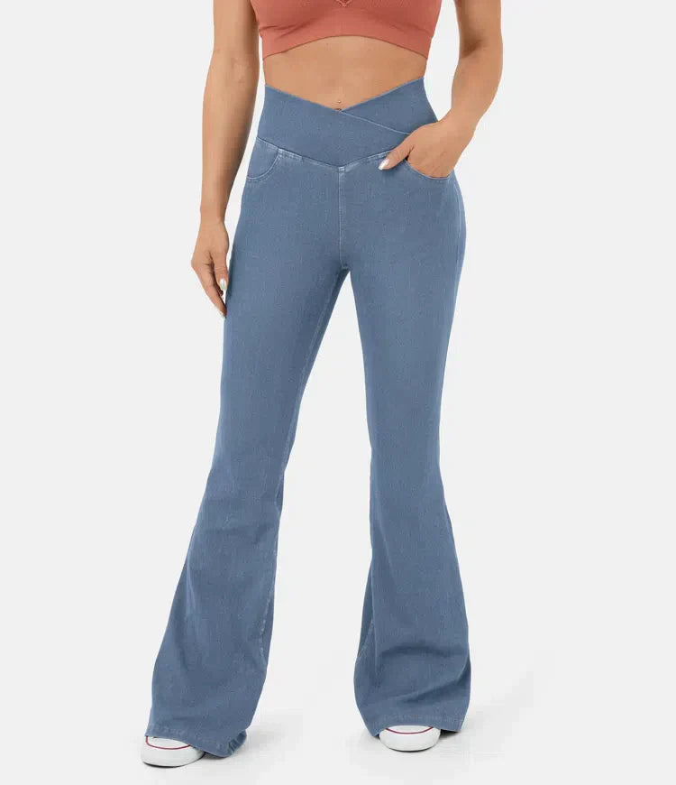 GymJeans™️ Legginsy z elastycznego jeansu