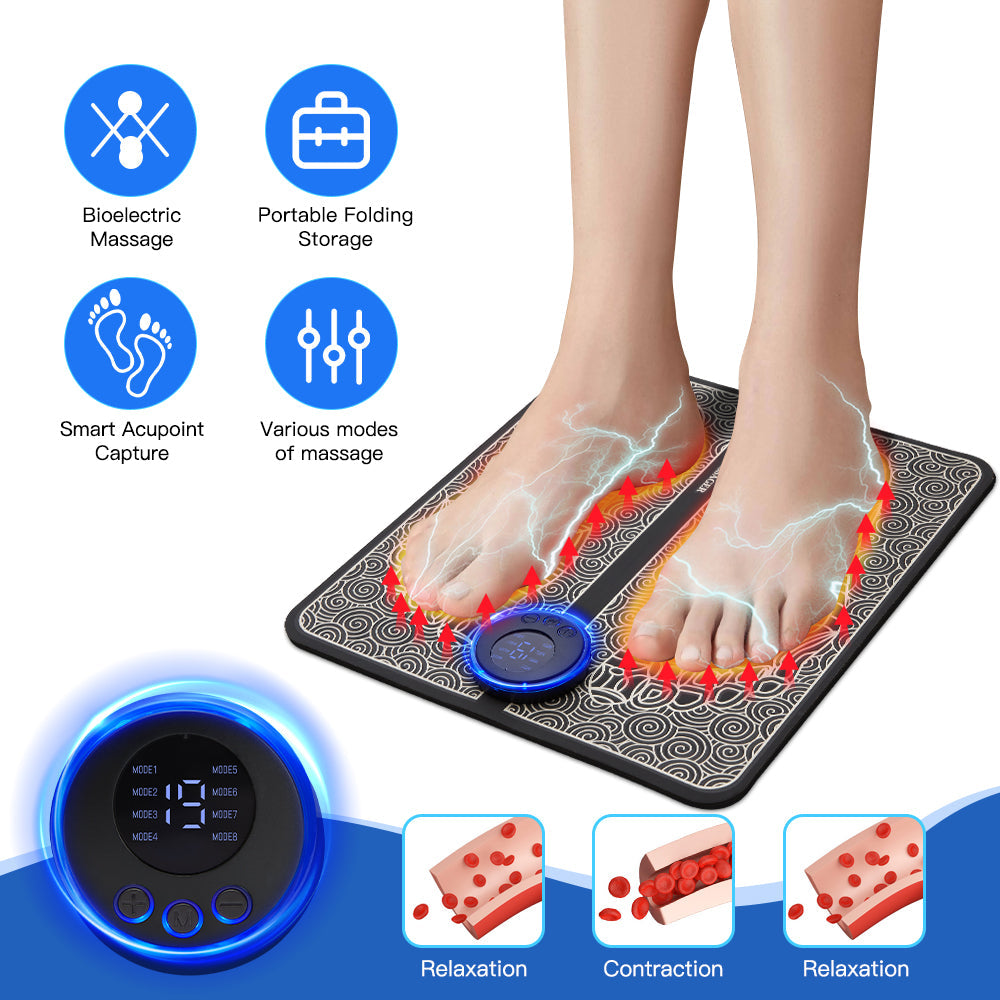 HealthyMe™ Mata do stóp z elektrostymulacją EMS