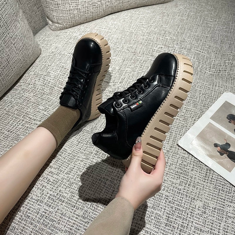 Helena Fashroa™️ Wspierające wygodne buty z wysoką podeszwą