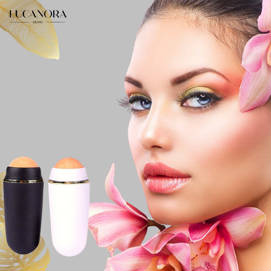 HerbaBeauty™ Delikatny wałek do twarzy przeciw sebum i poceniu | Gładka skóra w dowolnym miejscu i czasie!