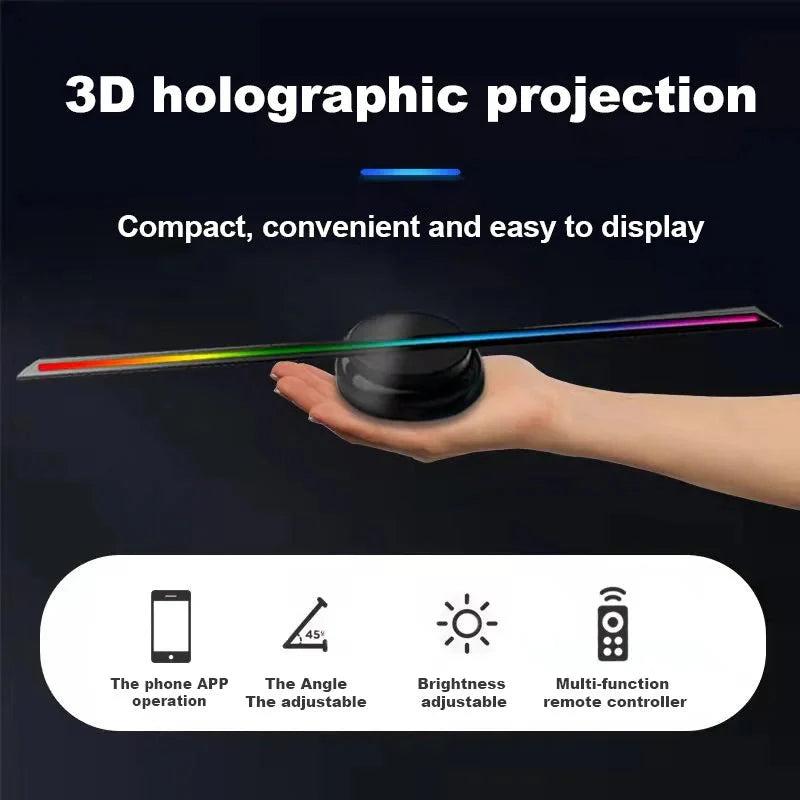 HoloSpin™️ Przenośny projektor 3D