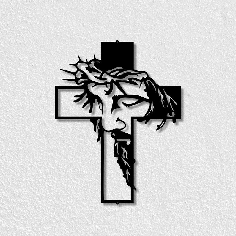 HolyMark™ Dekoracyjny znak krzyża Jezusa