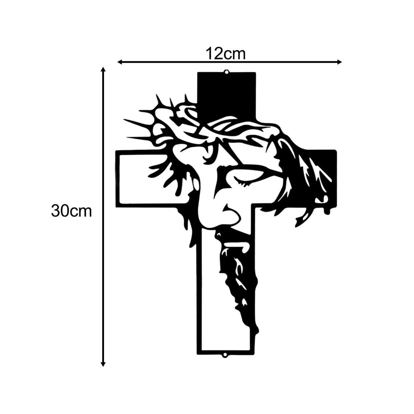HolyMark™ Dekoracyjny znak krzyża Jezusa