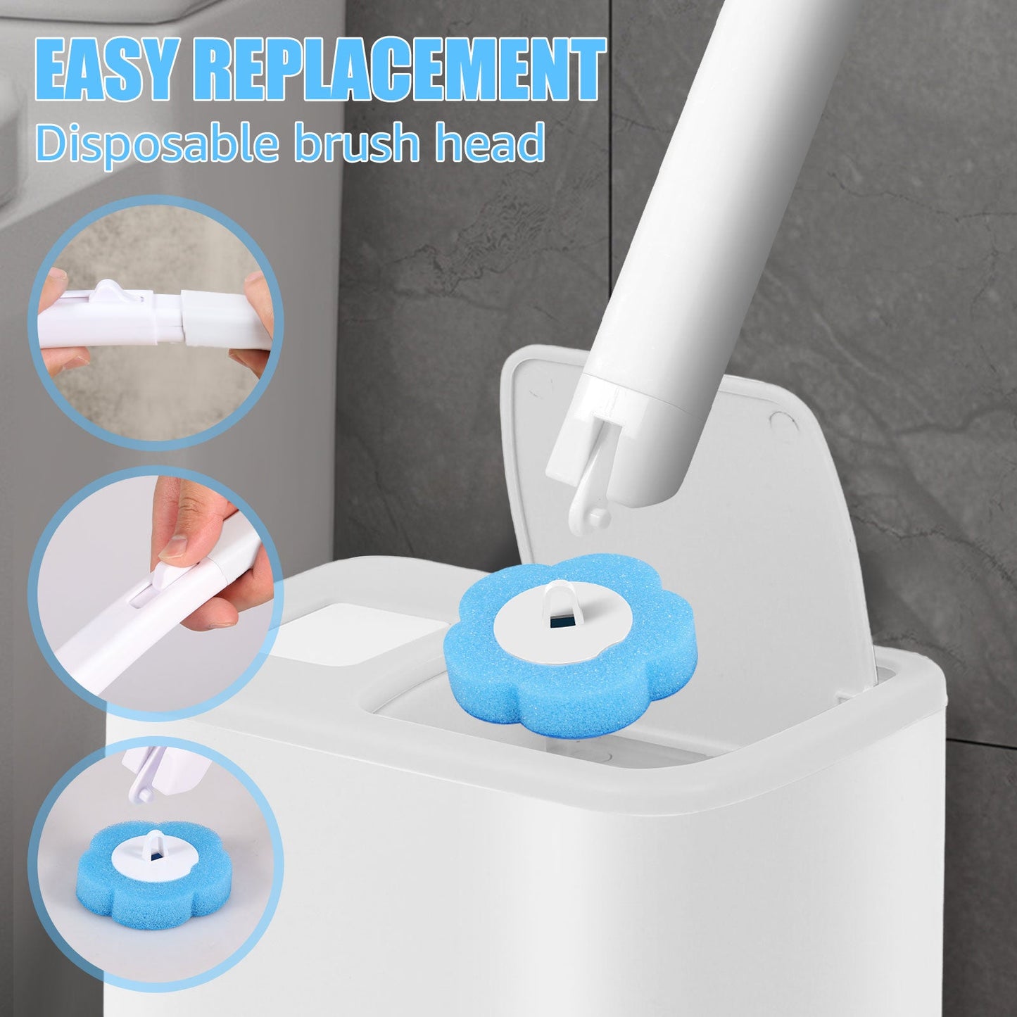 HygieFlush™ Higieniczny, antybakteryjny system do czyszczenia toalety