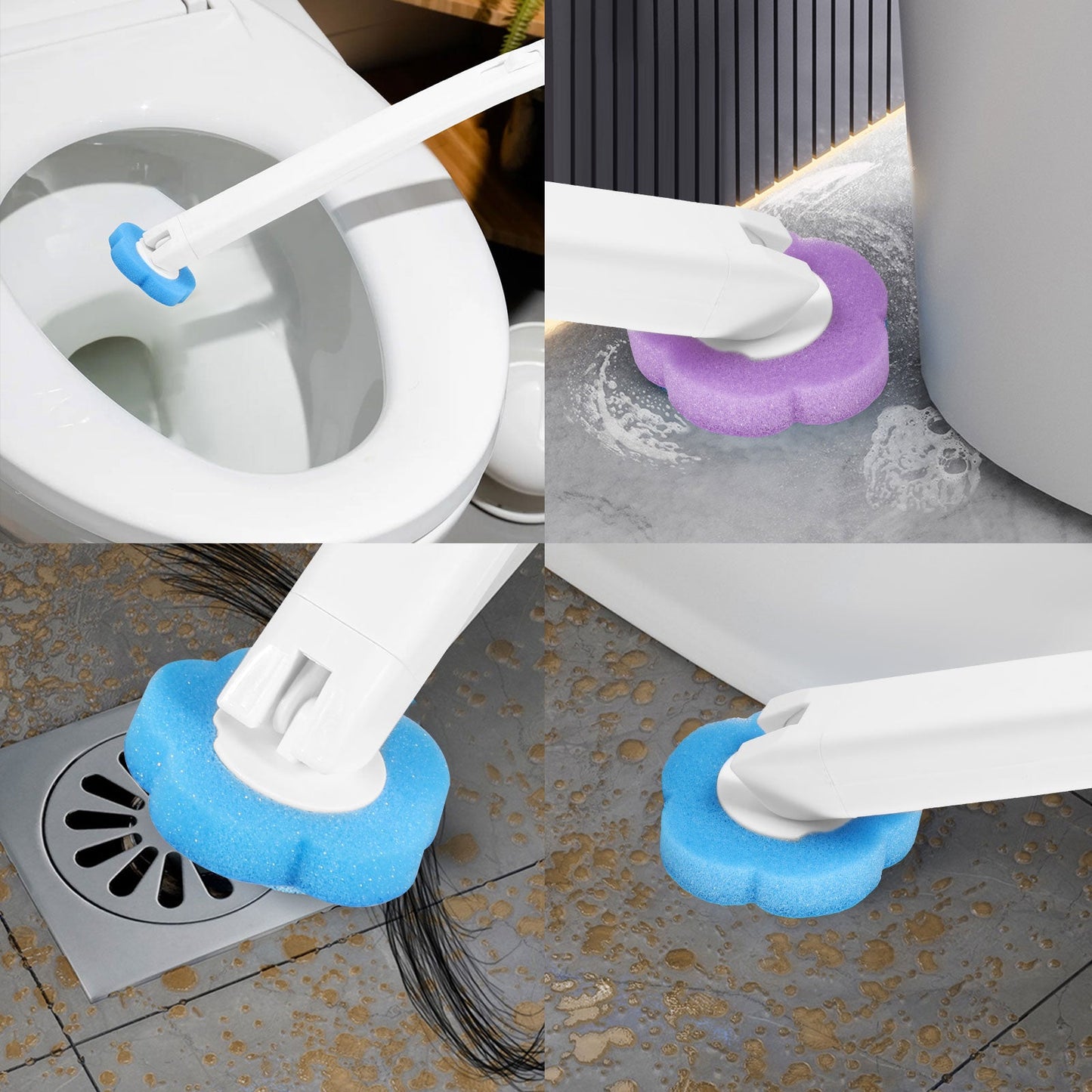 HygieFlush™ Higieniczny, antybakteryjny system do czyszczenia toalety