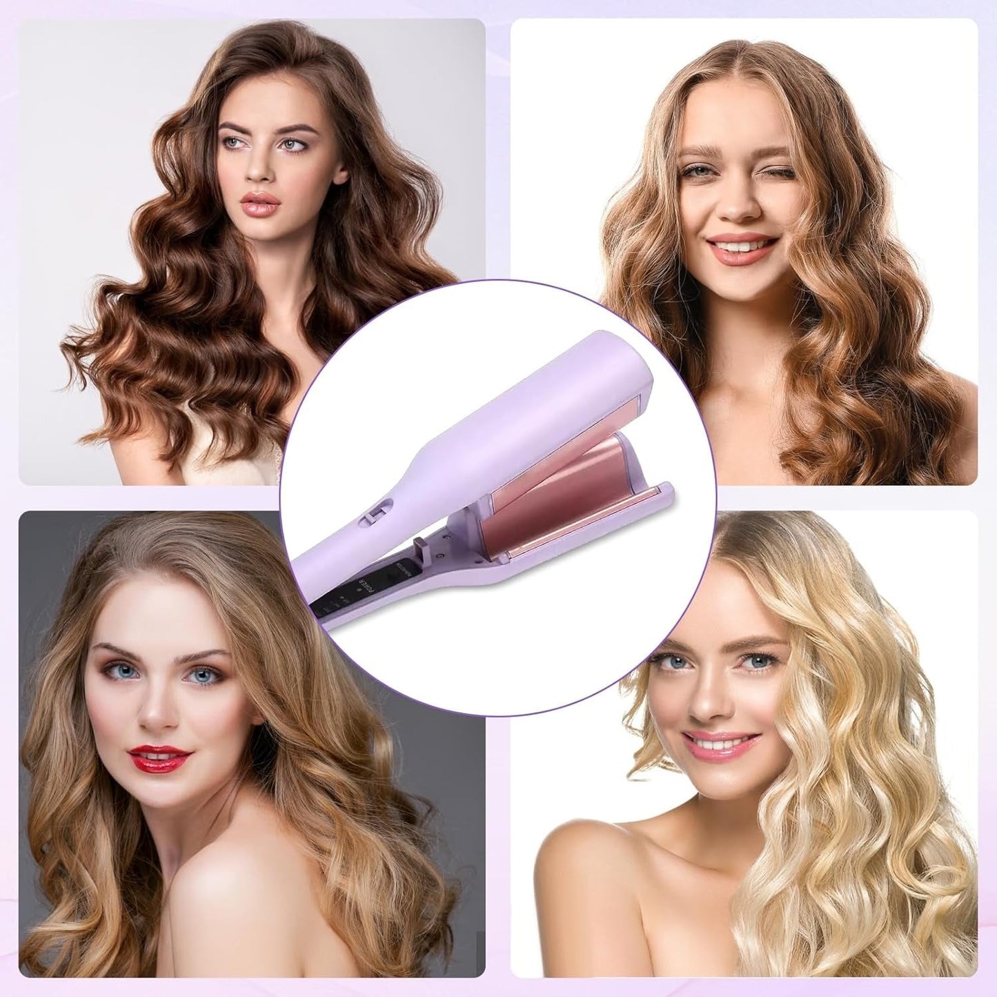 IonCurl Pro™ Delikatna jonowa lokówka do pięknych fal