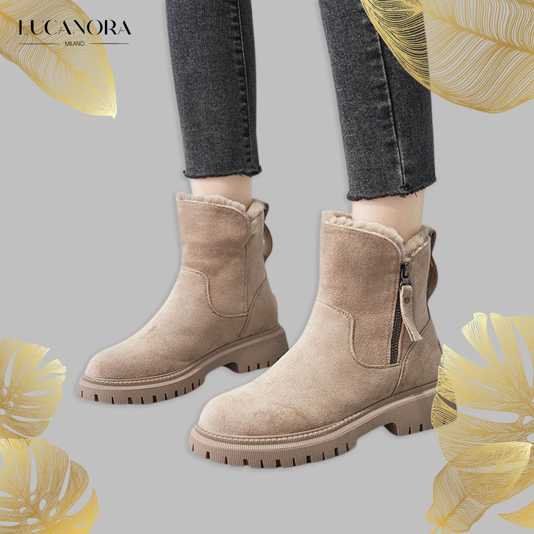 Jemma™ Eleganckie, ciepłe i miękkie buty damskie botki zimowe