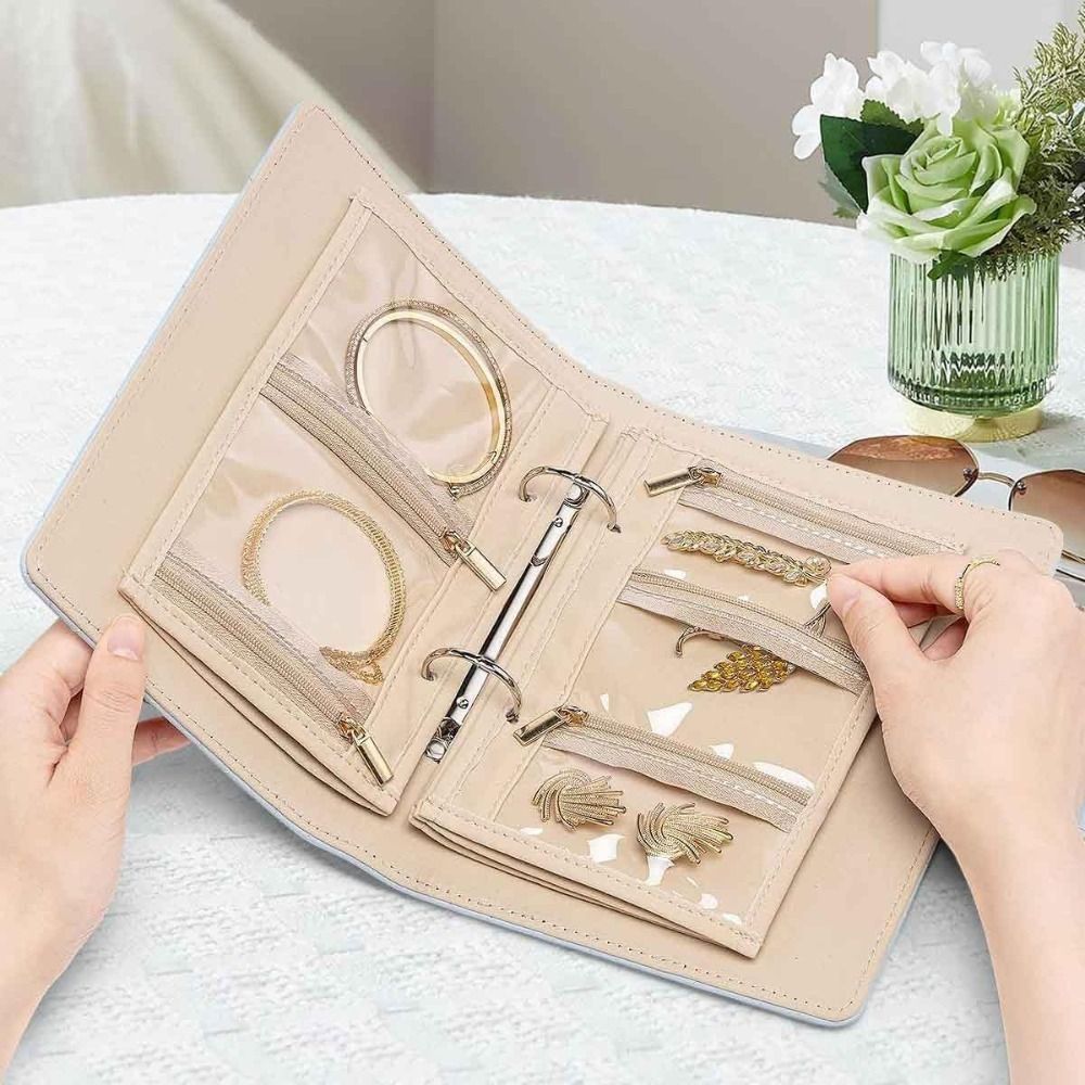 JewelTome™ podróżny organizer na biżuterię