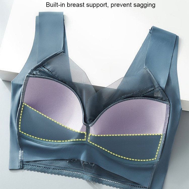 LaceLuxe™ Biustonosz damski z koronki Ice Silk