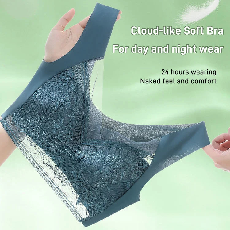 LaceLuxe™ Biustonosz damski z koronki Ice Silk
