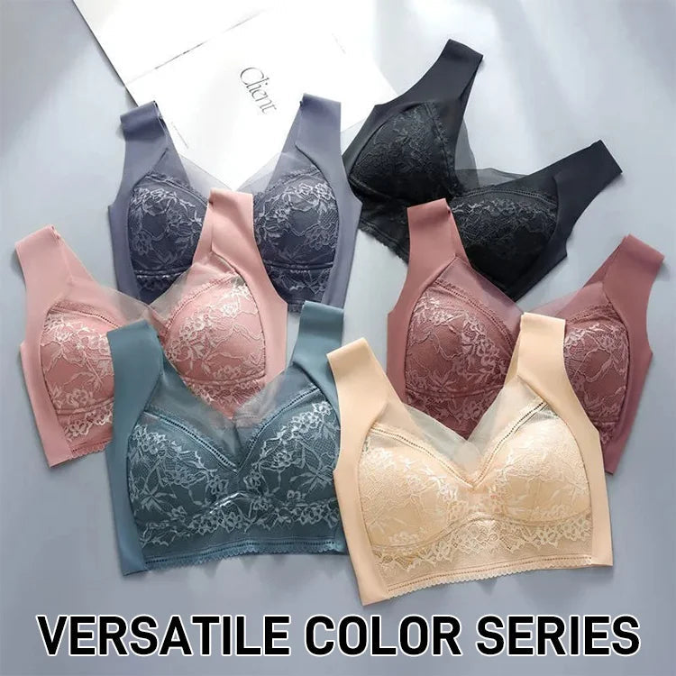 LaceLuxe™ Biustonosz damski z koronki Ice Silk