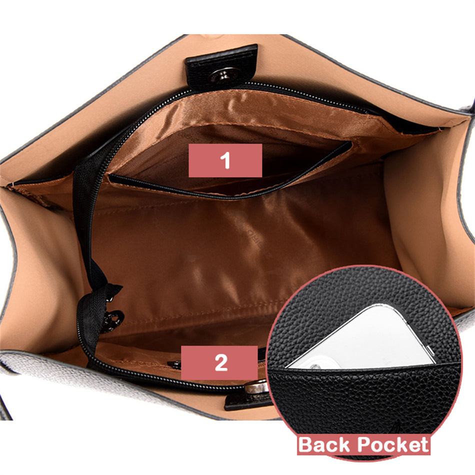 Laure™️  Duża, damska torba typu shopper bag