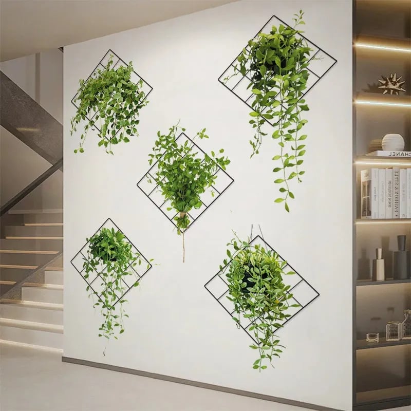 LeafScape™ Dekoracja ścienna 3D z motywem roślinnym