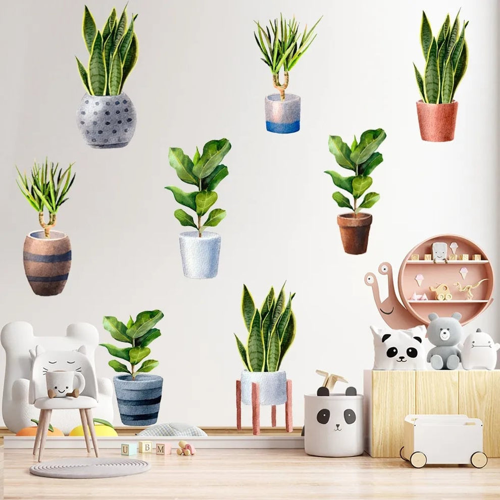 LeafScape™ Dekoracja ścienna 3D z motywem roślinnym