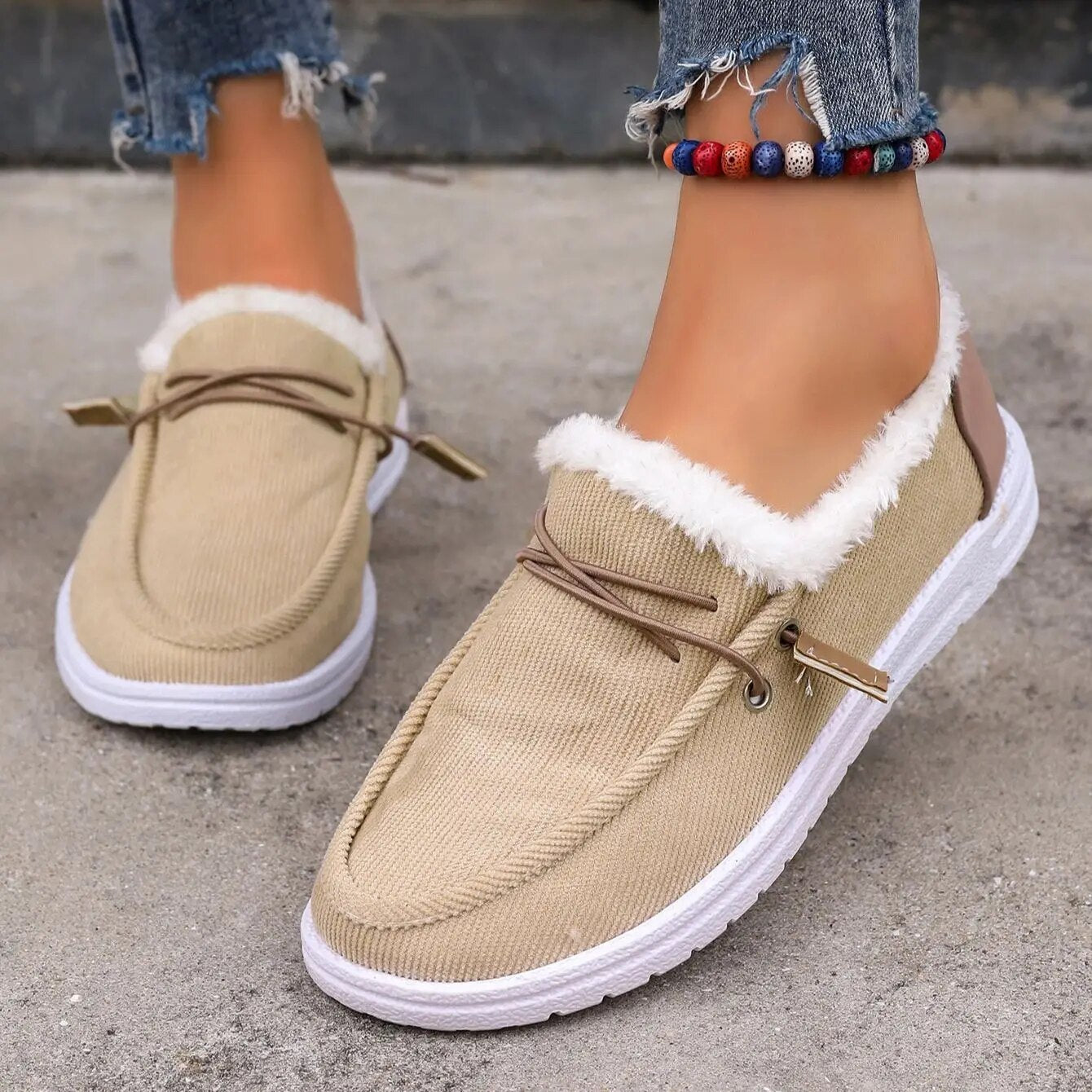 Lelia Pelino™ Pluszowe buty damskie
