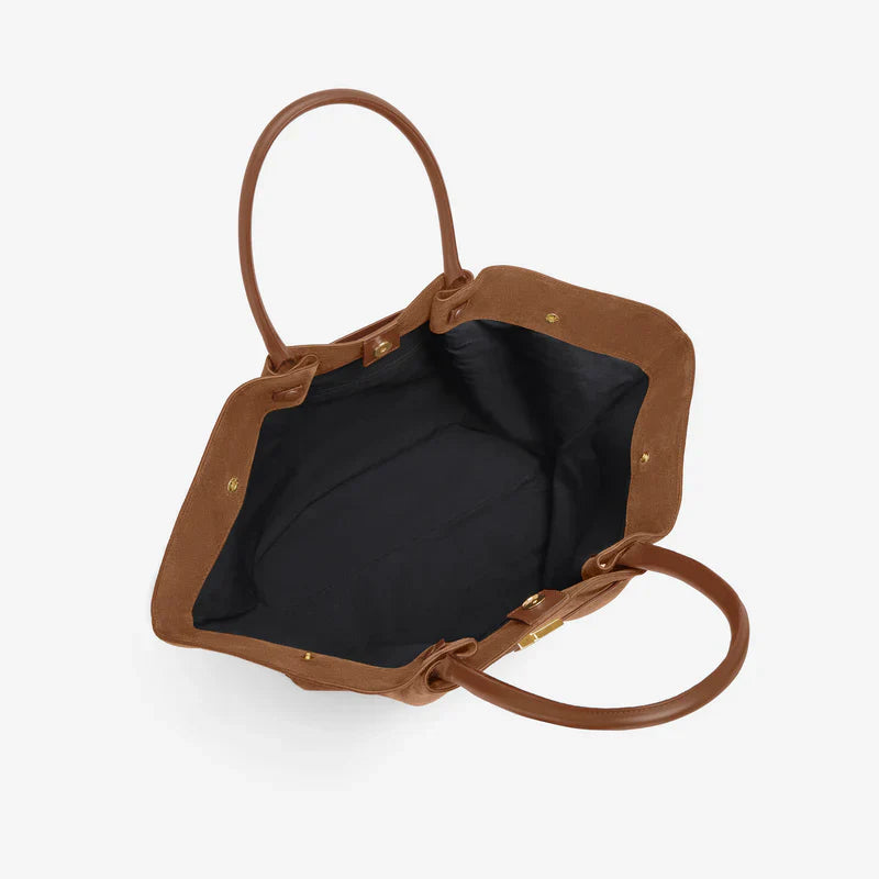 Lia Gaeta™ Stylowa torba zamszowa