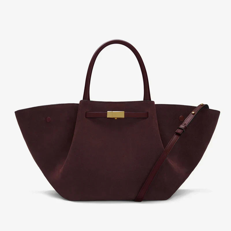 Lia Gaeta™ Stylowa torba zamszowa