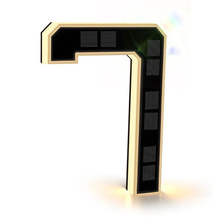 LightSign™ numery domów z oświetleniem LED i zasilaniem solarnym