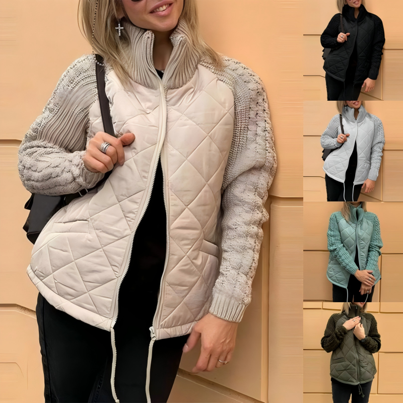 Loriana Sarto™ Stylowa dzianinowa kurtka damska