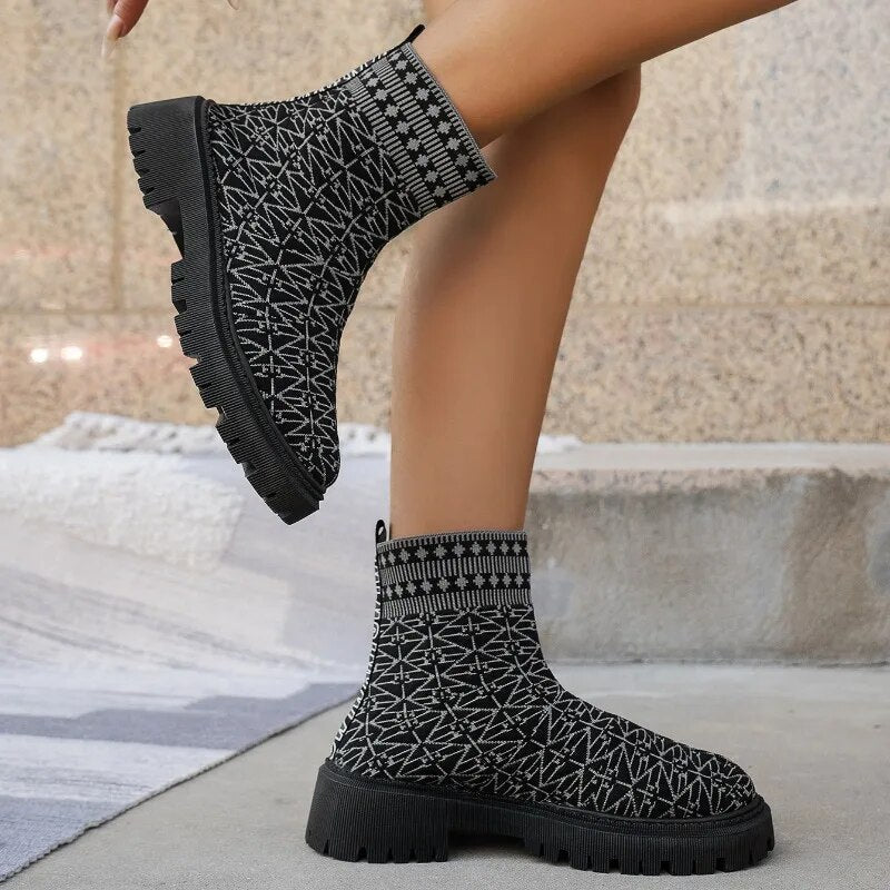 Luisa Marcos™ Modne buty zimowe