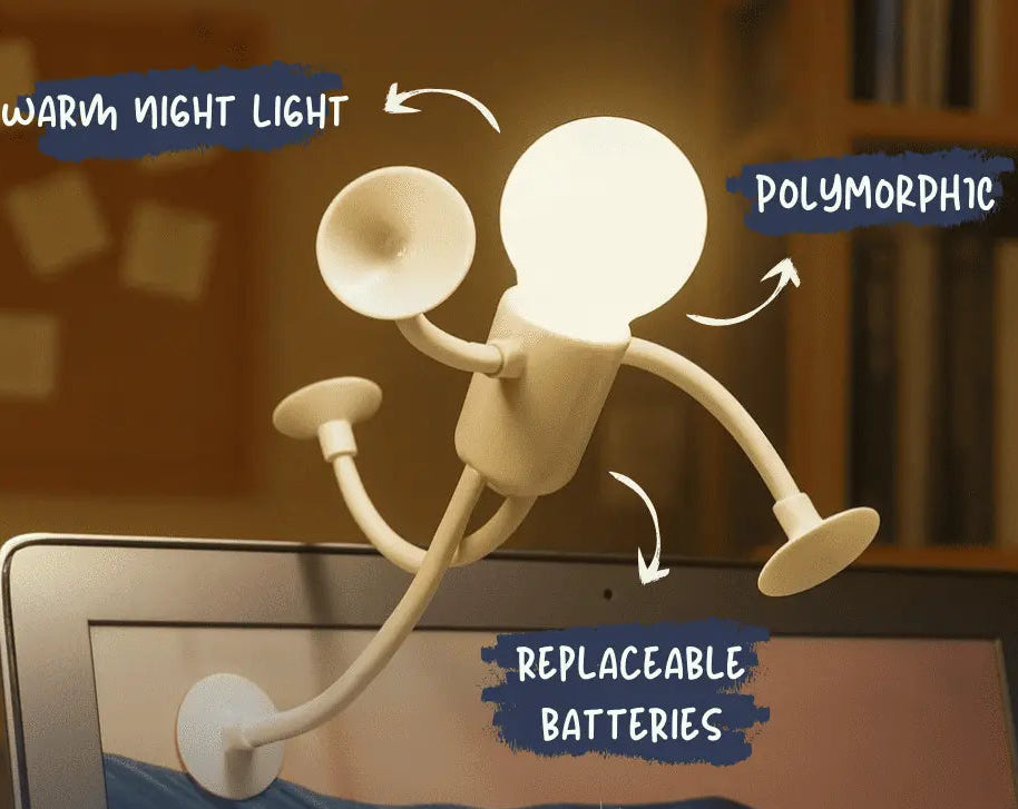 LumiBright™ Lampka nocna w kształcie ludzika