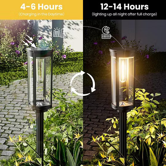 LumiPath Pro™ Dekoracyjne solarne lampy ogrodowe